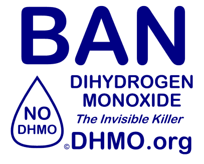 Science - Danger, may contain Dihydrogen monoxide - 20 oz. mug