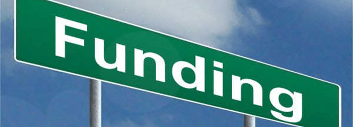 Funding street sign