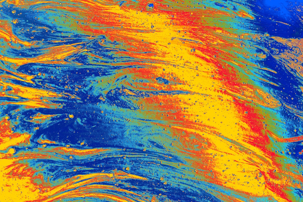 An image of colors to depict care for your pH meter.