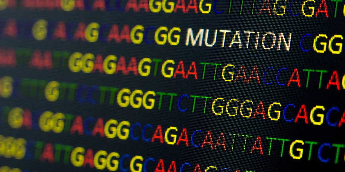 Image of sequencing data to depict validating CRISPR