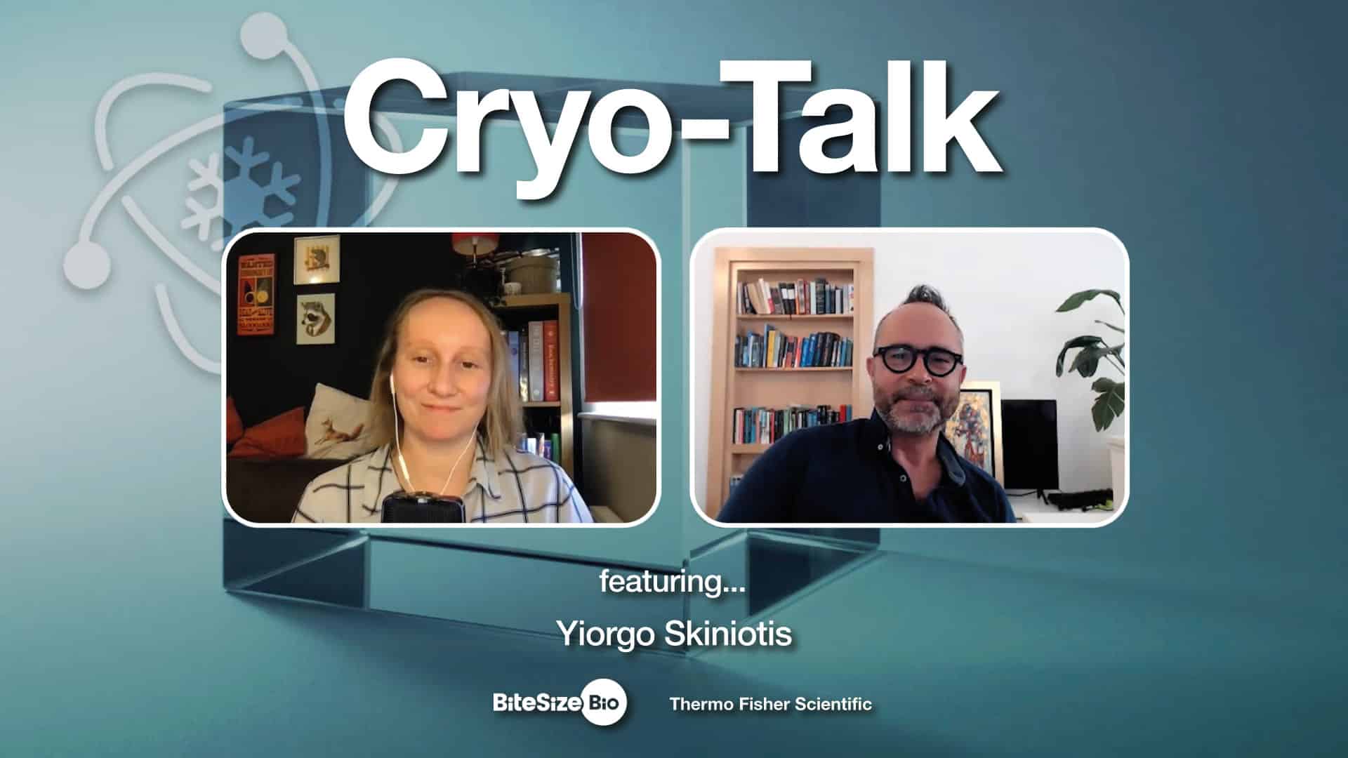 Eva Amsen interviews Yiorgo Skiniotis in episode #3 of Cryo-Talk