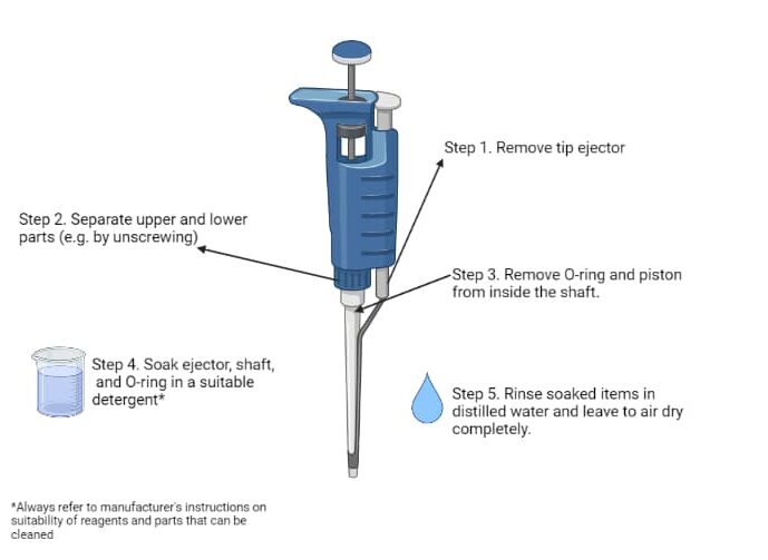 Take Care of Your Tools: Cleaning Pipettes