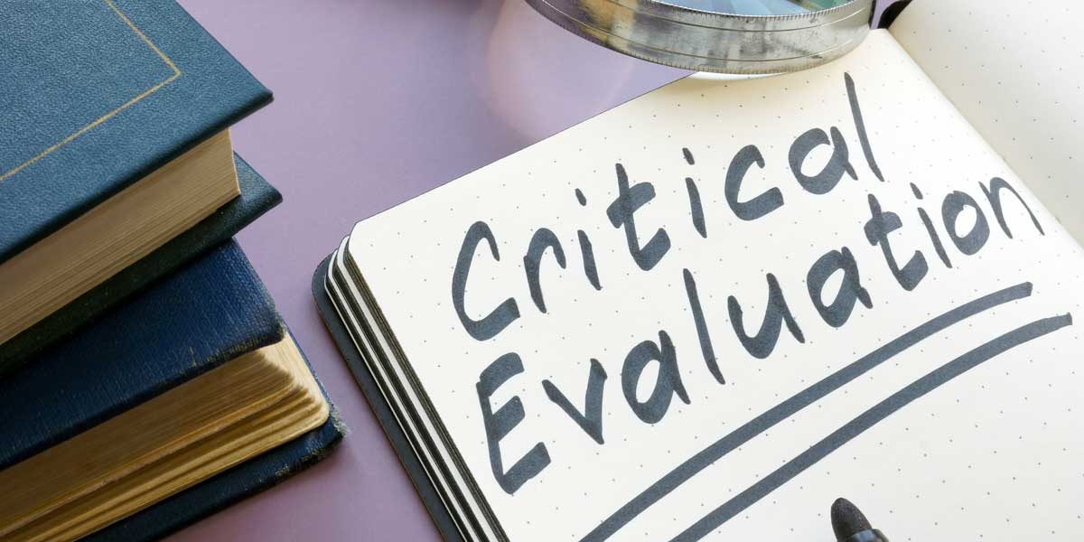 critical evaluation of a research article