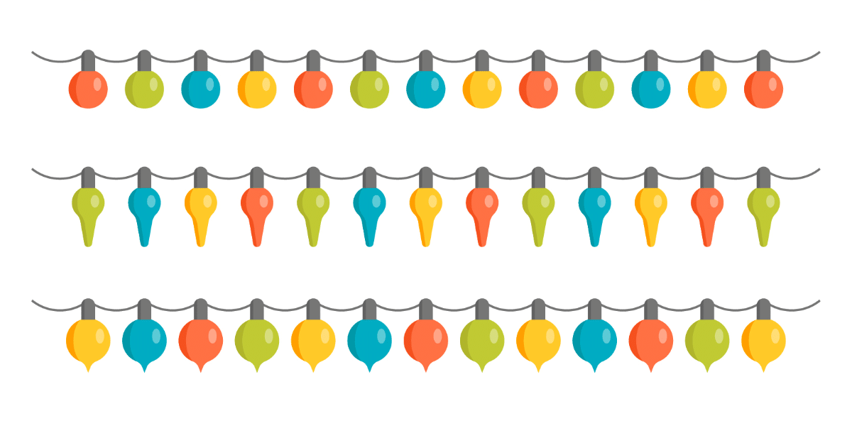 Colourful lights in a string to represent DNA sequences determined using Maxam–Gilbert Sequencing