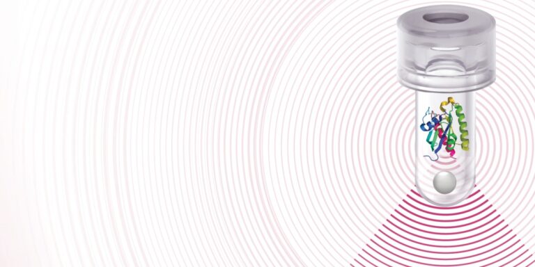 Image of sound waves to represent adaptive focused acoustics