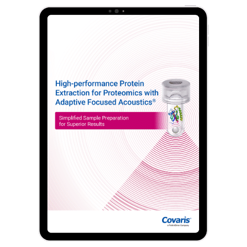 Adaptive Focused Acoustics®: A Superior Method to Extract Proteins