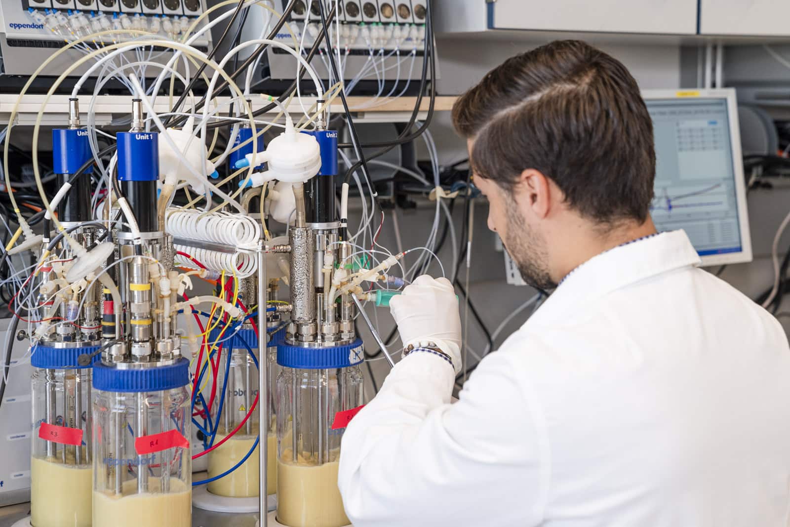 Instrumentation that is used in protein purification workflows