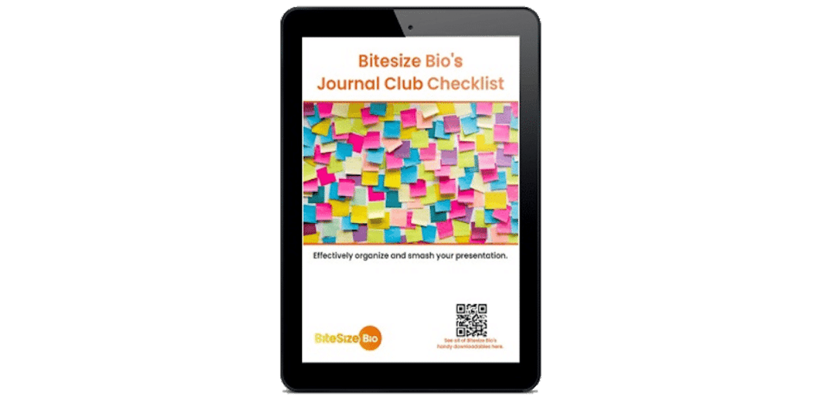 Journal Club Checklist