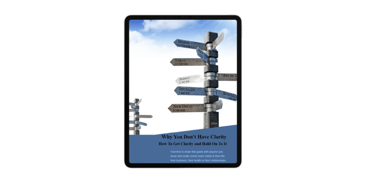 How to Get Clarity and Hold On To It