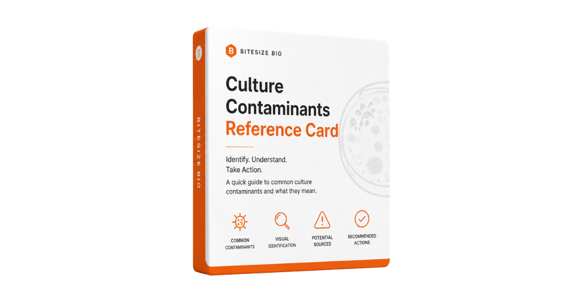 Culture Contaminants Reference Card